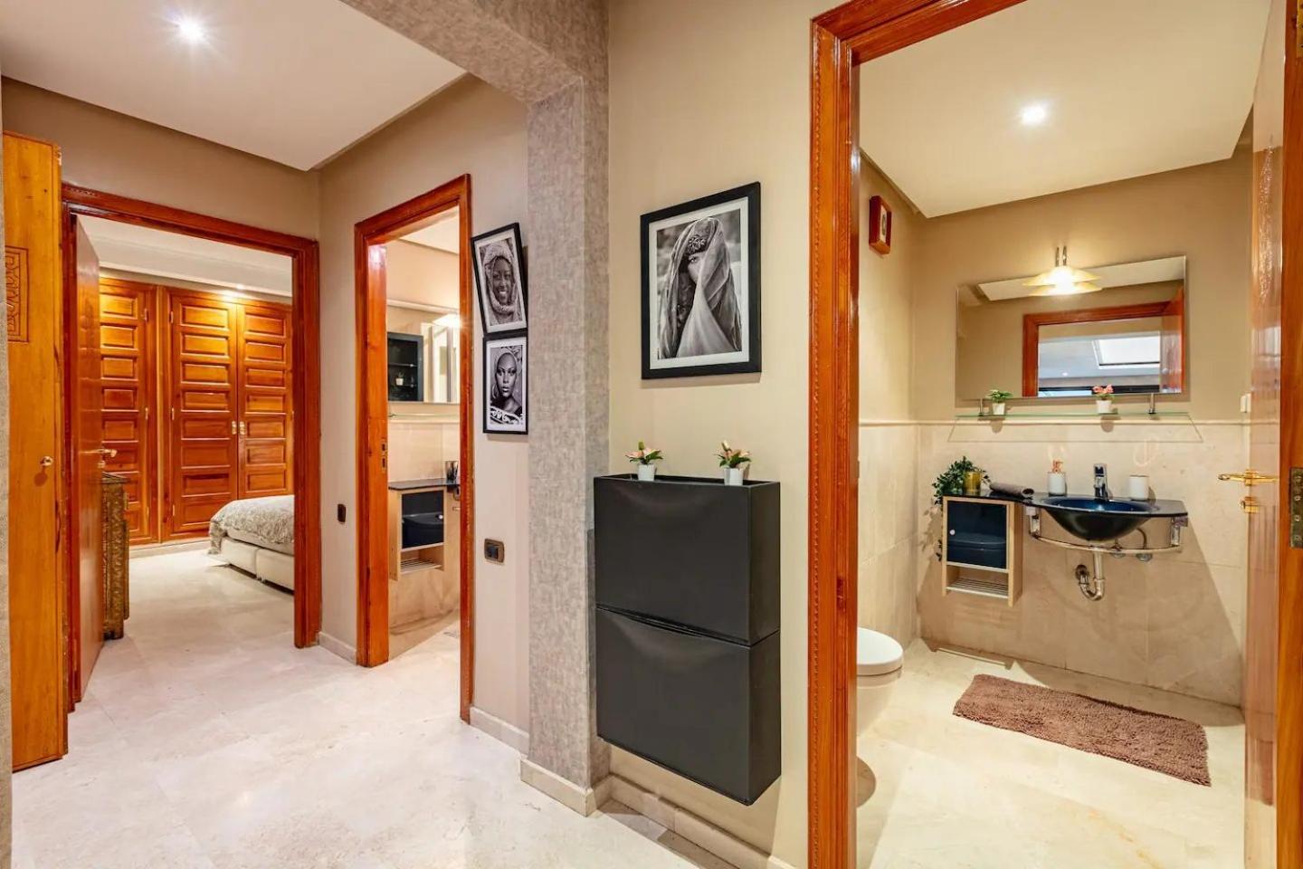 Exclusive Luxury Apartement In Central Gueliz Marrakesh Exterior foto