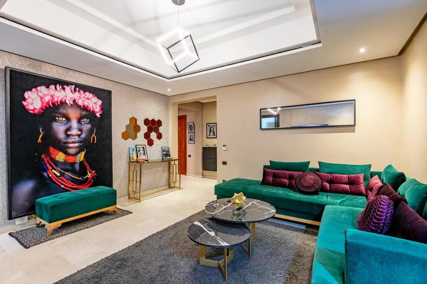 Exclusive Luxury Apartement In Central Gueliz Marrakesh Exterior foto